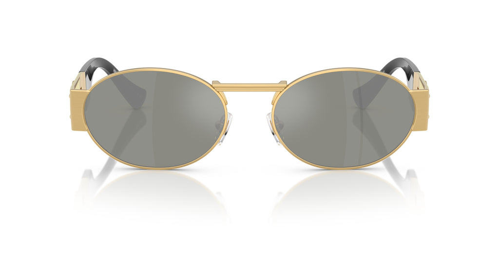 Lunettes de soleil Versace VE2264 100230 – Or – vue de face.