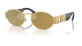 Lunettes de soleil Versace VE2264 10025A – Or – vue de trois quarts.
