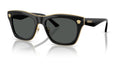 Lunettes de soleil Versace VE2272 GB1/87 – Noir – vue de trois quarts.