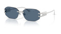 Lunettes de soleil Versace VE2274 100080 – Argent – vue de trois quarts.
