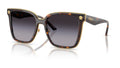 Lunettes de soleil Versace VE2278D 108/8G – Havane – vue de trois quarts.
