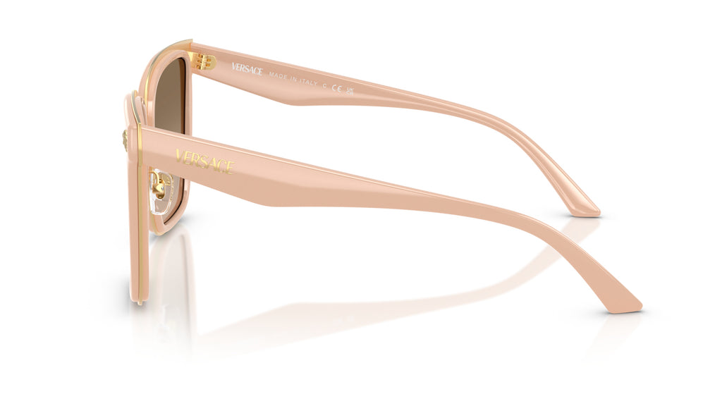 Lunettes de soleil Versace VE2278D 54946I – Nude – vue de profil.