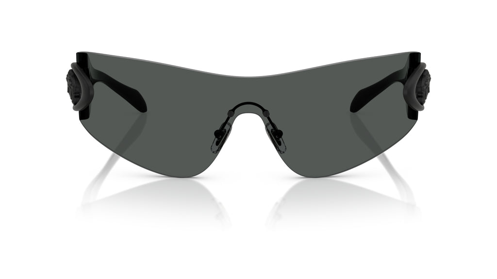 Lunettes de soleil Versace VE2280 143687 – Gris foncé – vue de face.
