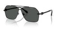 Lunettes de soleil Versace VE2284 143687 – Noir mat – vue de trois quarts.