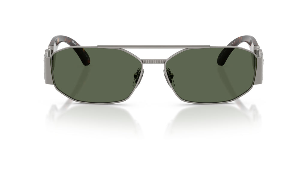 Lunettes de soleil Versace VE2287 100171 – Gunmetal – vue de face.