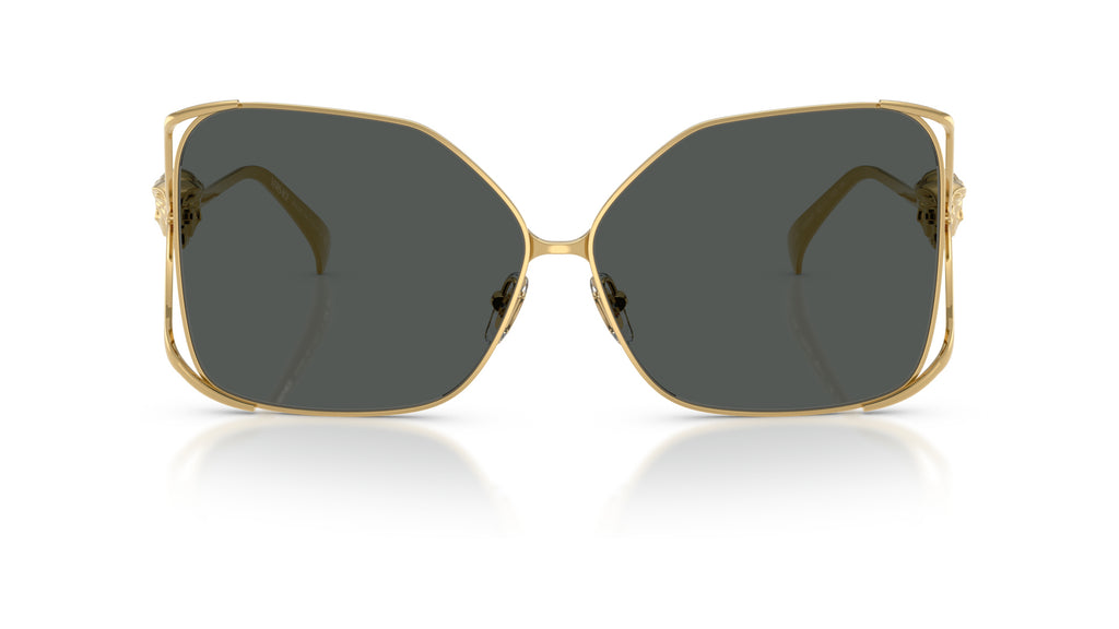 Lunettes de soleil Versace VE2288 100287 – Or – vue de face.