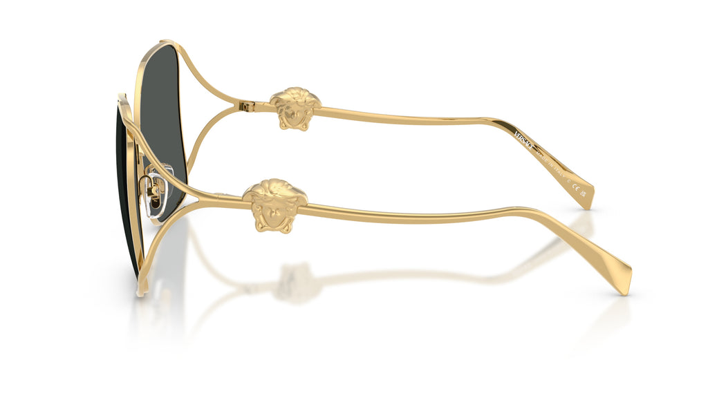 Lunettes de soleil Versace VE2288 100287 – Or – vue de profil.