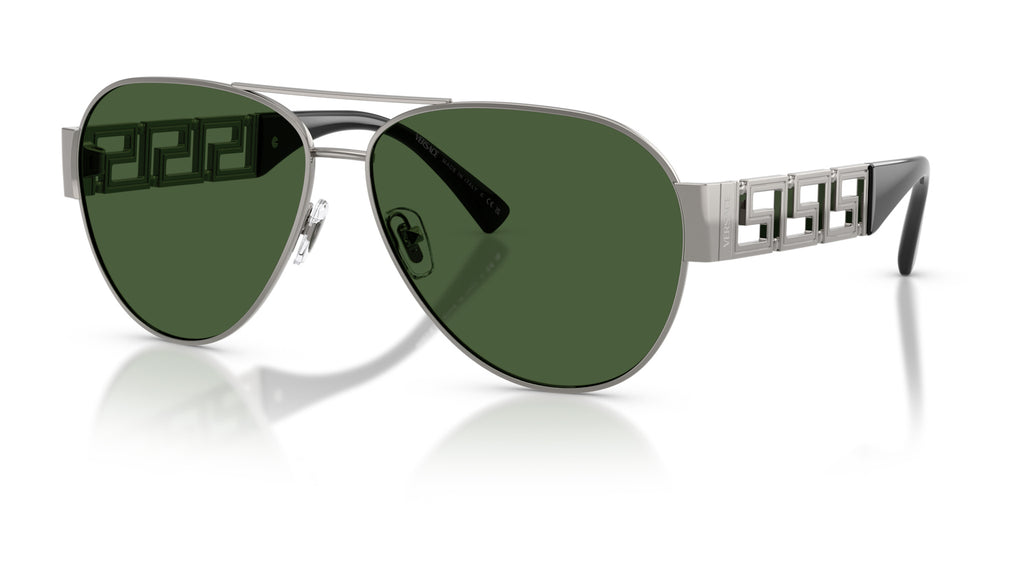 Lunettes de soleil Versace VE2289 100071 – Gunmetal – vue de trois quarts.