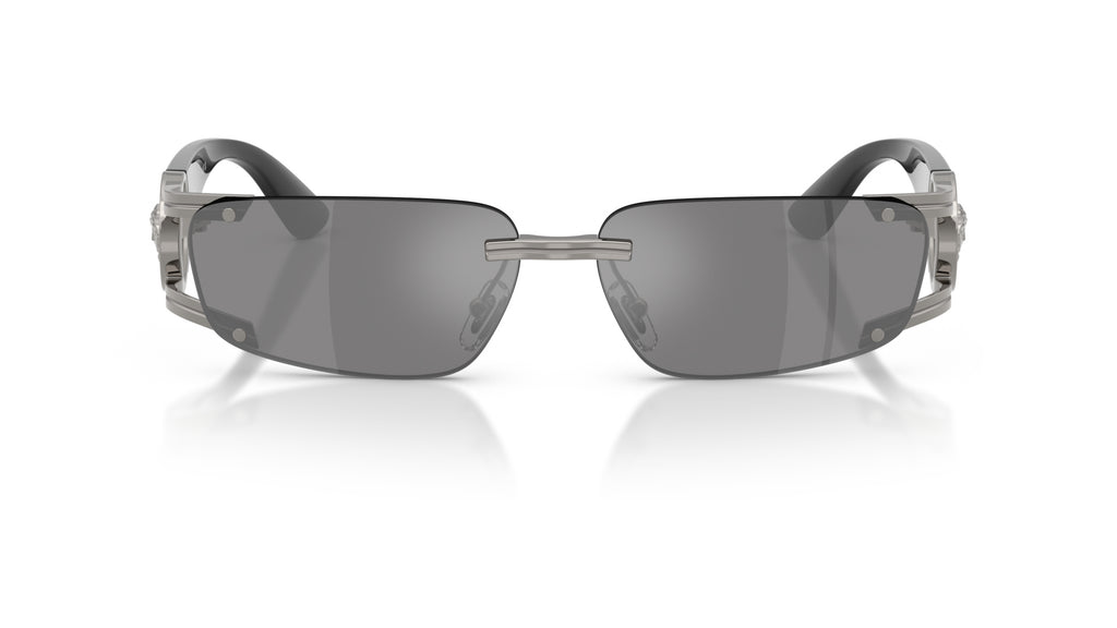 Lunettes de soleil Versace VE2291 10006G – Gunmetal – vue de face.