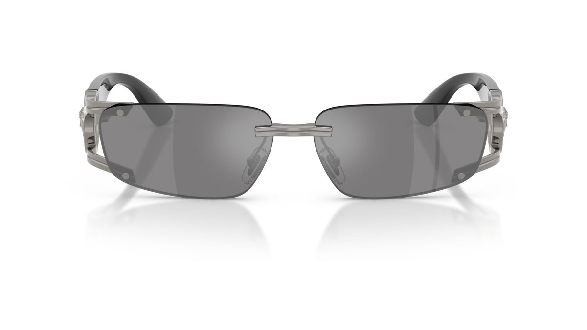 Lunettes de soleil Versace VE2291 10006G – Gunmetal – vue de face.