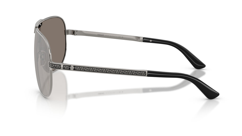 Lunettes de soleil Versace VE2293 10016G – Gunmetal – vue de profil.