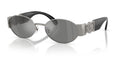 Lunettes de soleil Versace VE2299 10016G – Gunmetal – vue de trois quarts.