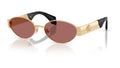 Lunettes de soleil Versace VE2301 152369 – Or Versace – vue de trois quarts.
