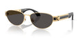 Lunettes de soleil Versace VE2304 152387 – Or Versace – vue de trois quarts.