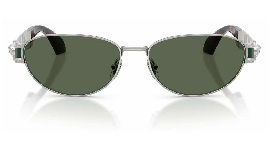 Lunettes de soleil Versace VE2304 152671 – Versace argenté – vue de face.