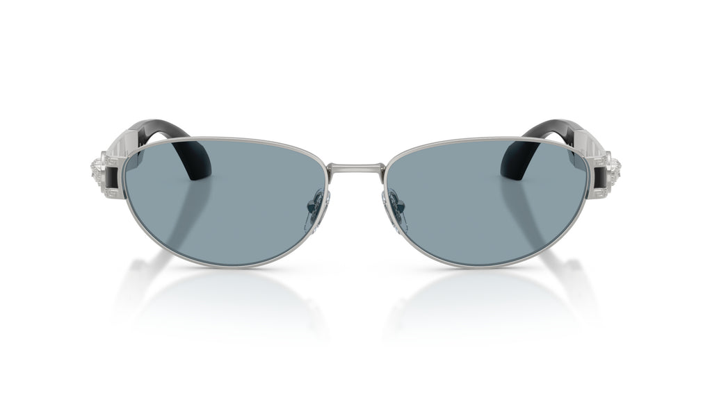 Lunettes de soleil Versace VE2304 152672 – Versace argenté – vue de face.
