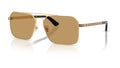 Lunettes de soleil Versace VE2306 152313 – Or Versace – vue de trois quarts.