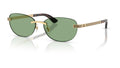 Lunettes de soleil Versace VE2307 152382 – Or Versace – vue de trois quarts.