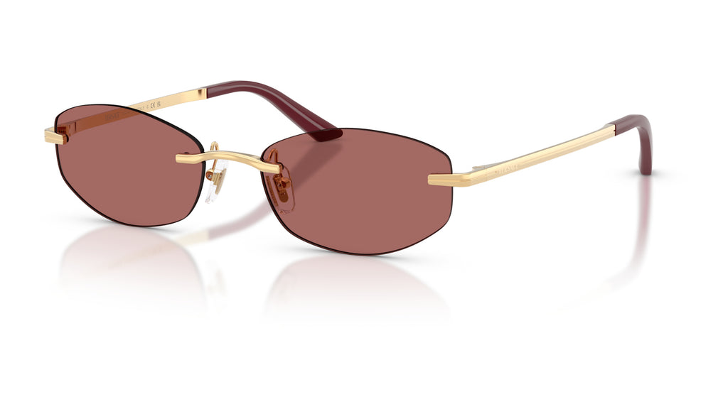 Lunettes de soleil Versace VE2308D 152369 – Or Versace – vue de trois quarts.