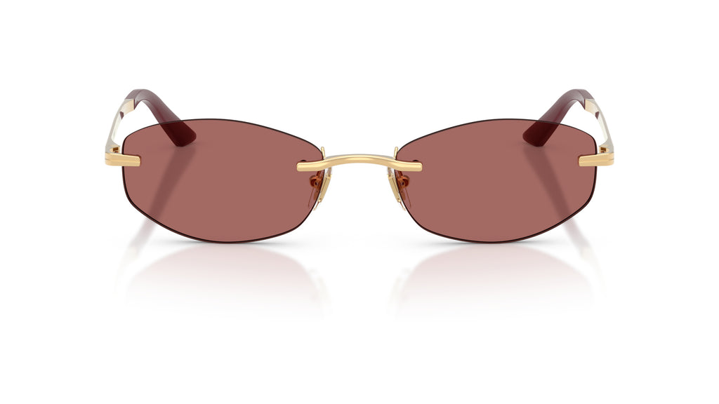 Lunettes de soleil Versace VE2308D 152369 – Or Versace – vue de face.