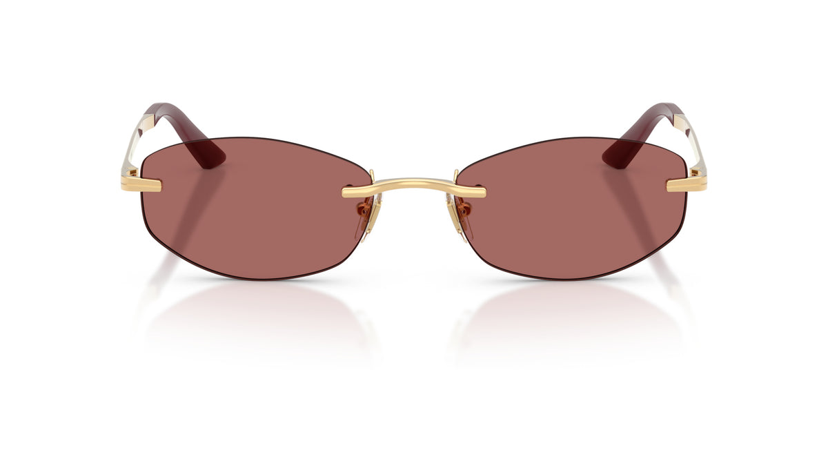 Lunettes de soleil Versace VE2308D 152369 – Or Versace – vue de face.