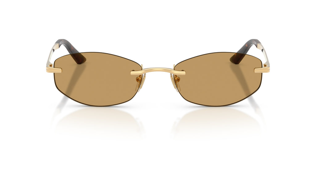 Lunettes de soleil Versace VE2308D 152373 – Or Versace – vue de face.