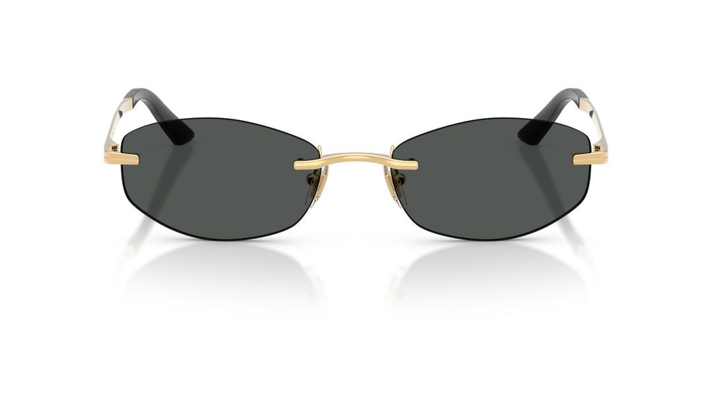 Lunettes de soleil Versace VE2308D 152387 – Or Versace – vue de face.