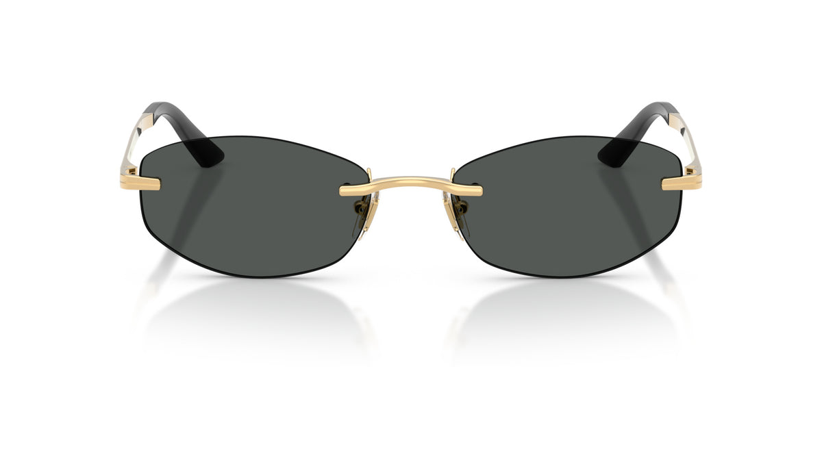 Lunettes de soleil Versace VE2308D 152387 – Or Versace – vue de face.