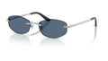 Lunettes de soleil Versace VE2308D 152680 – Versace argenté – vue de trois quarts.