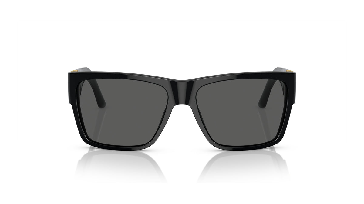 Lunettes de soleil Versace VE4296 GB1/87 – Noir – vue de face.