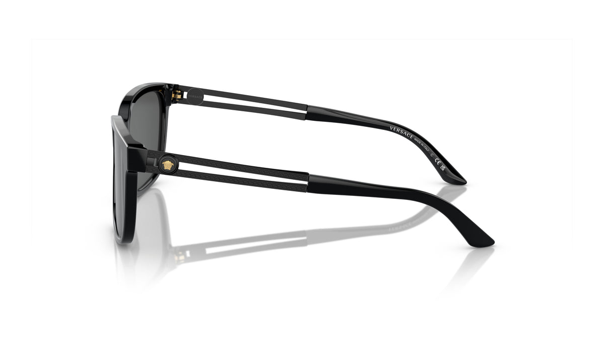 Lunettes de soleil Versace VE4307 533287 – Noir – vue de profil.