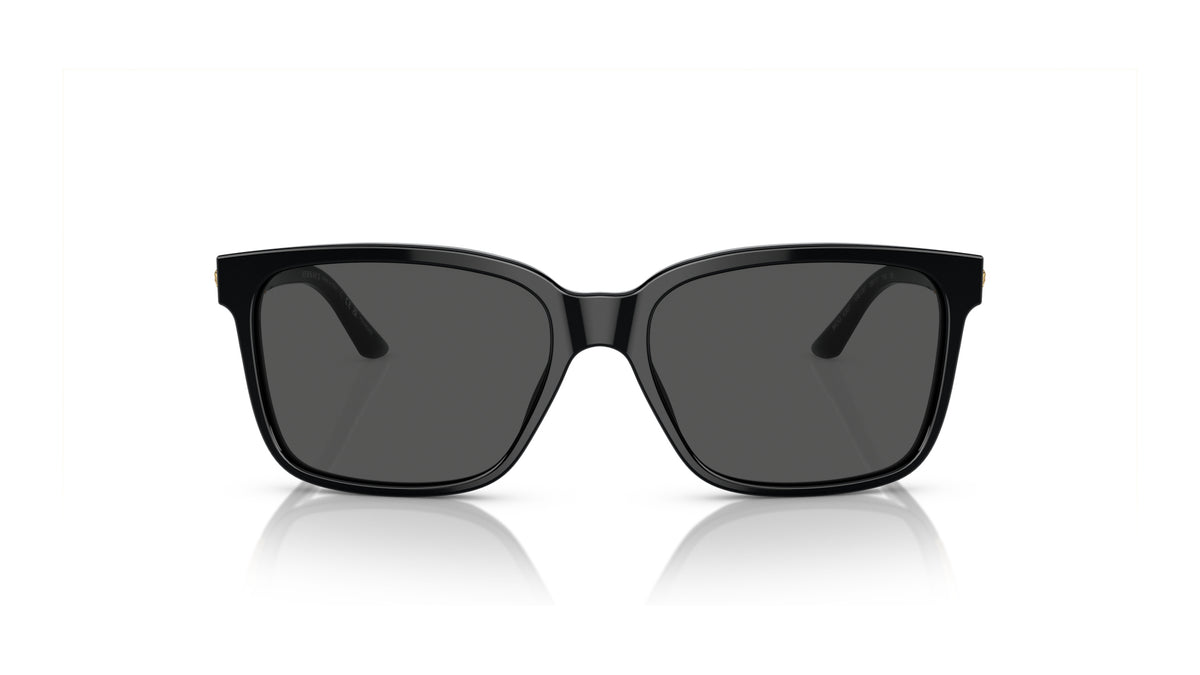 Lunettes de soleil Versace VE4307 GB1/87 – Noir – vue de face.