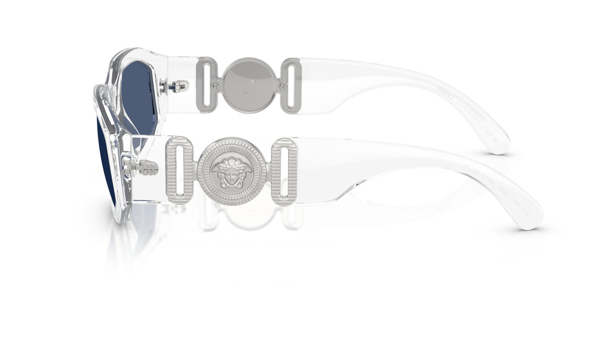 Lunettes de soleil Versace VE4361 148/80 – Cristal – vue de profil.