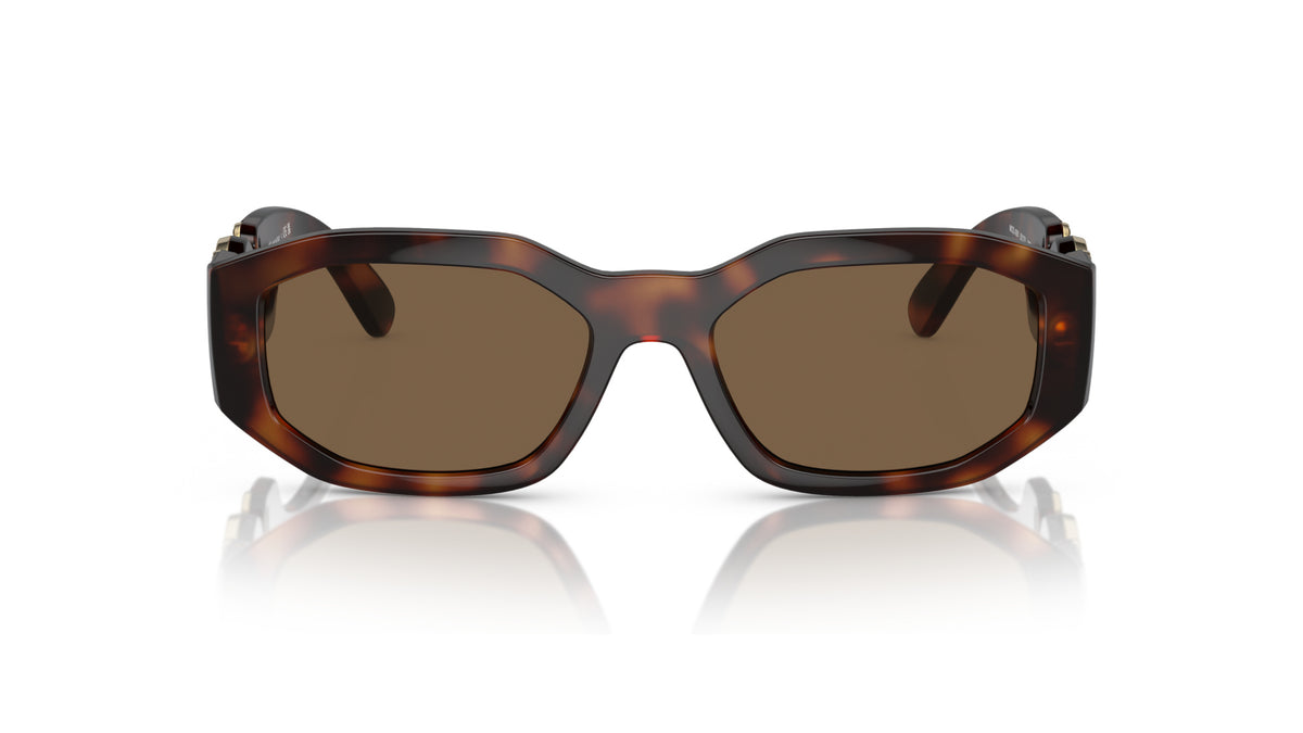 Lunettes de soleil Versace VE4361 521773 – Havane – vue de face.
