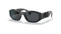 Lunettes de soleil Versace VE4361 536087 – Noir – vue de trois quarts.