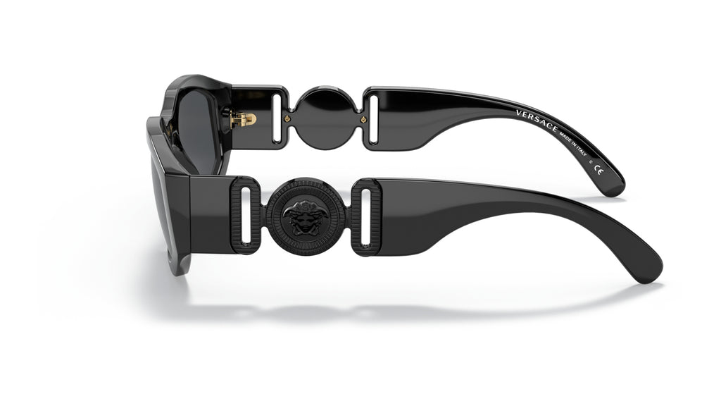 Lunettes de soleil Versace VE4361 536087 – Noir – vue de profil.
