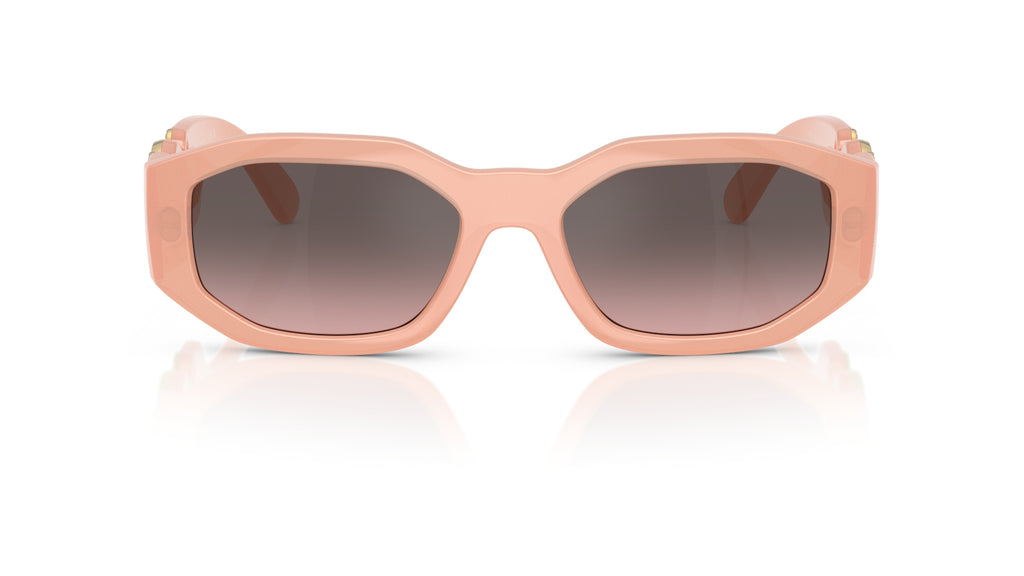 Lunettes de soleil Versace VE4361 539258 – Nude Opal – vue de face.