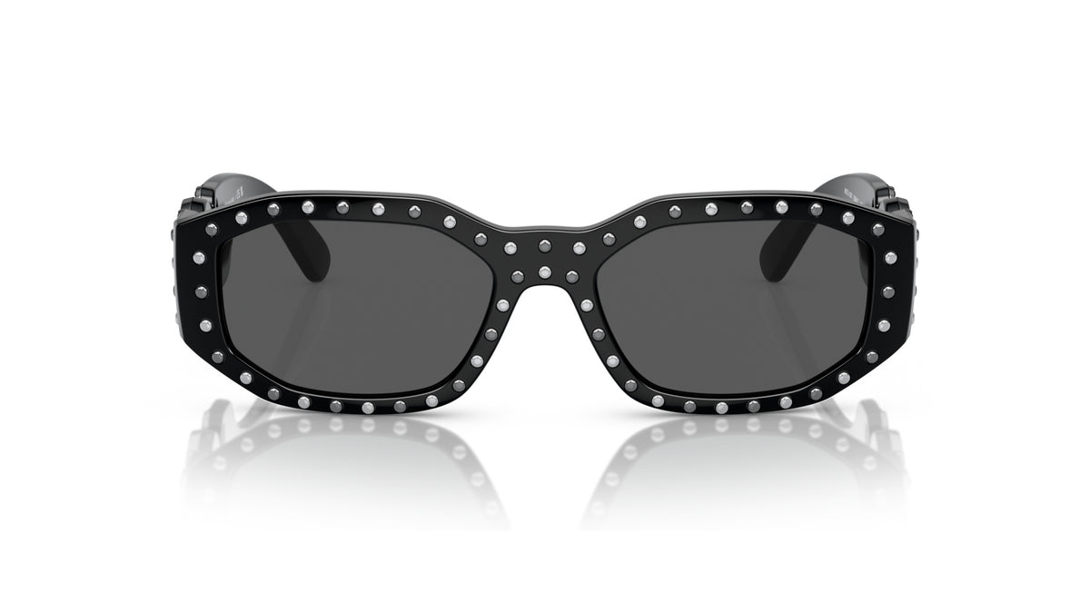 Lunettes de soleil Versace VE4361 539887 – Noir – vue de face.