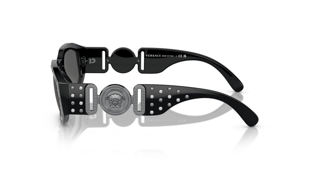Lunettes de soleil Versace VE4361 539887 – Noir – vue de profil.