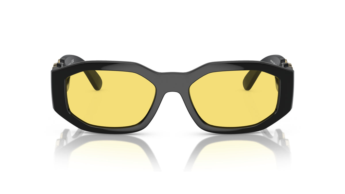 Lunettes de soleil Versace VE4361 GB1/85 – Noir – vue de face.