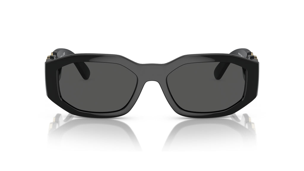 Lunettes de soleil Versace VE4361 GB1/87 – Noir – vue de face.