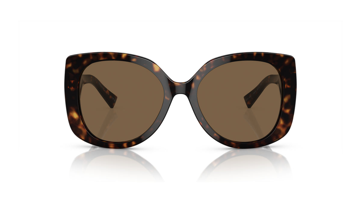 Lunettes de soleil Versace VE4387 108/73 – Havane – vue de face.