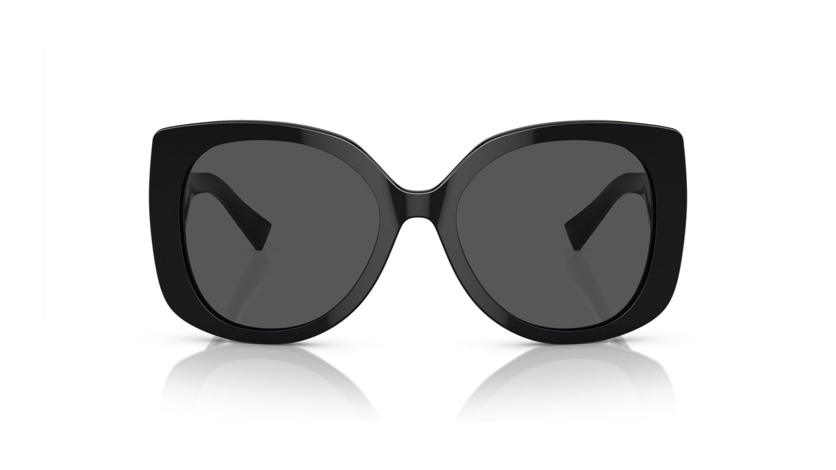 Lunettes de soleil Versace VE4387 GB1/87 – Noir – vue de face.