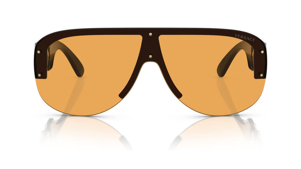 Lunettes de soleil Versace VE4391 GB1/7 – Noir – vue de face.