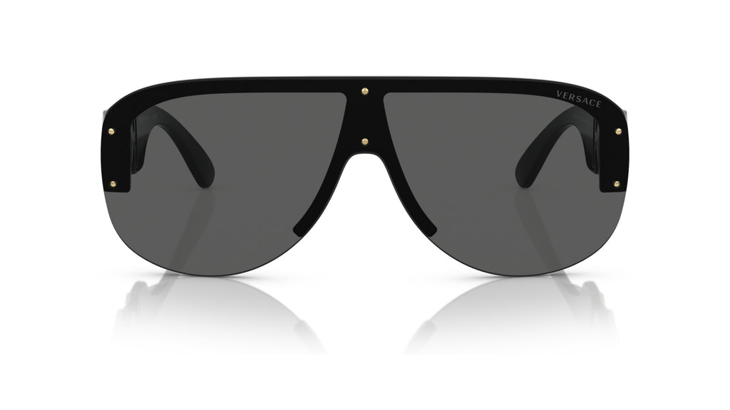 Lunettes de soleil Versace VE4391 GB1/87 – Noir – vue de face.