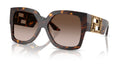 Lunettes de soleil Versace VE4402 108/13 – Havane – vue de trois quarts.