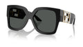 Lunettes de soleil Versace VE4402 547887 – Noir – vue de trois quarts.