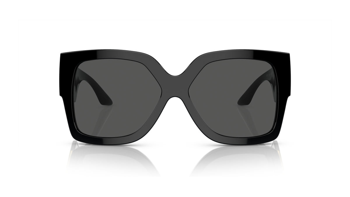Lunettes de soleil Versace VE4402 GB1/87 – Noir – vue de face.