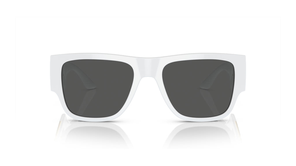 Lunettes de soleil Versace VE4403 314/87 – Blanc – vue de face.
