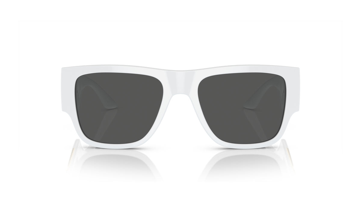 Lunettes de soleil Versace VE4403 314/87 – Blanc – vue de face.